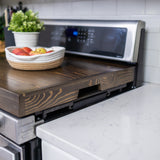 Wooden Noodle Board Stove Covers with Built-in Handles