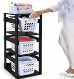 Laundry Basket Holder Shelf
