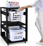 Laundry Basket Holder Shelf