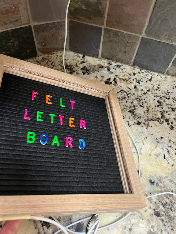 LEAPOAK Felt Letter Board