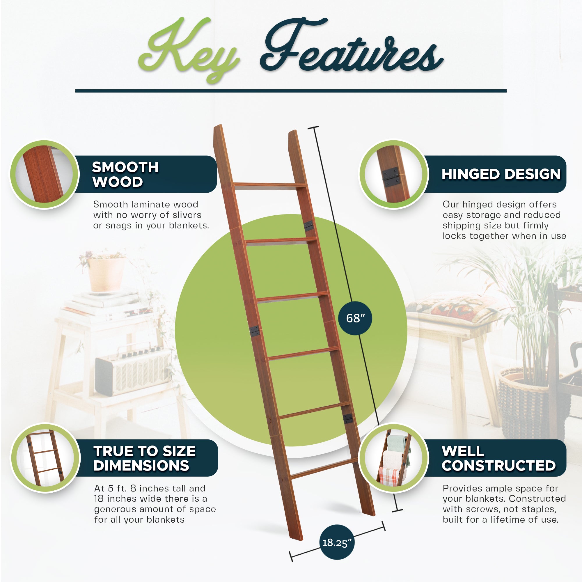 Blanket Ladder Ideas: Style & Storage Guide