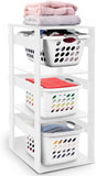 Laundry Basket Holder Shelf