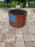 Stove Skins, Decorative stainless steel firepit wrap (Bonefire)