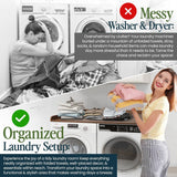 Washer and Dryer Countertop with Non-Slip Mat
