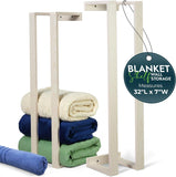 Wall Storage Blanket Shelf