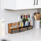 Whiskey & Wine Barrel Shelf