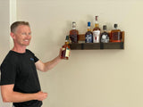 Whiskey & Wine Barrel Shelf