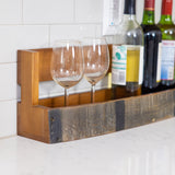 Whiskey & Wine Barrel Shelf