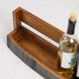 Whiskey & Wine Barrel Shelf