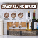 Whiskey & Wine Barrel Shelf