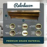 Hanging Quilt Rack with Shelf